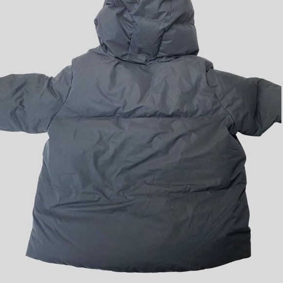 SWEATY BETTY Cocoon Down Wrap Short Jacket Black Size M - Picture 4 of 10